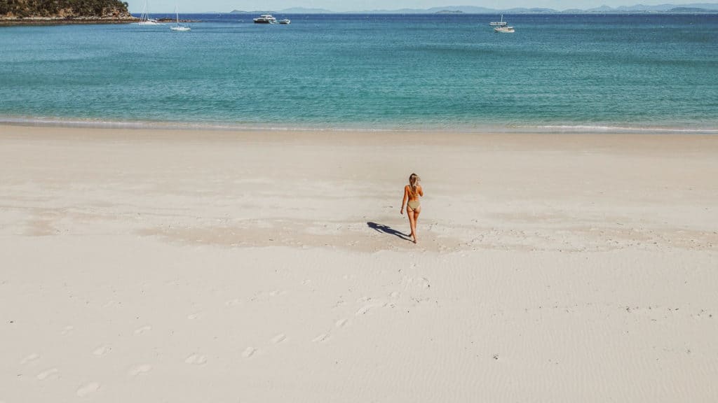 20 Amazing Things to do in Great Keppel Island, Queensland 4 Girl on Fisherman's Beach