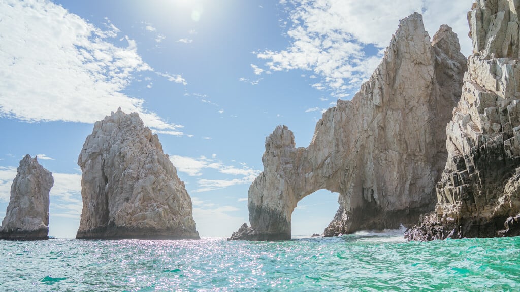 The rock formation known as El Arco in Cabo San Lucas