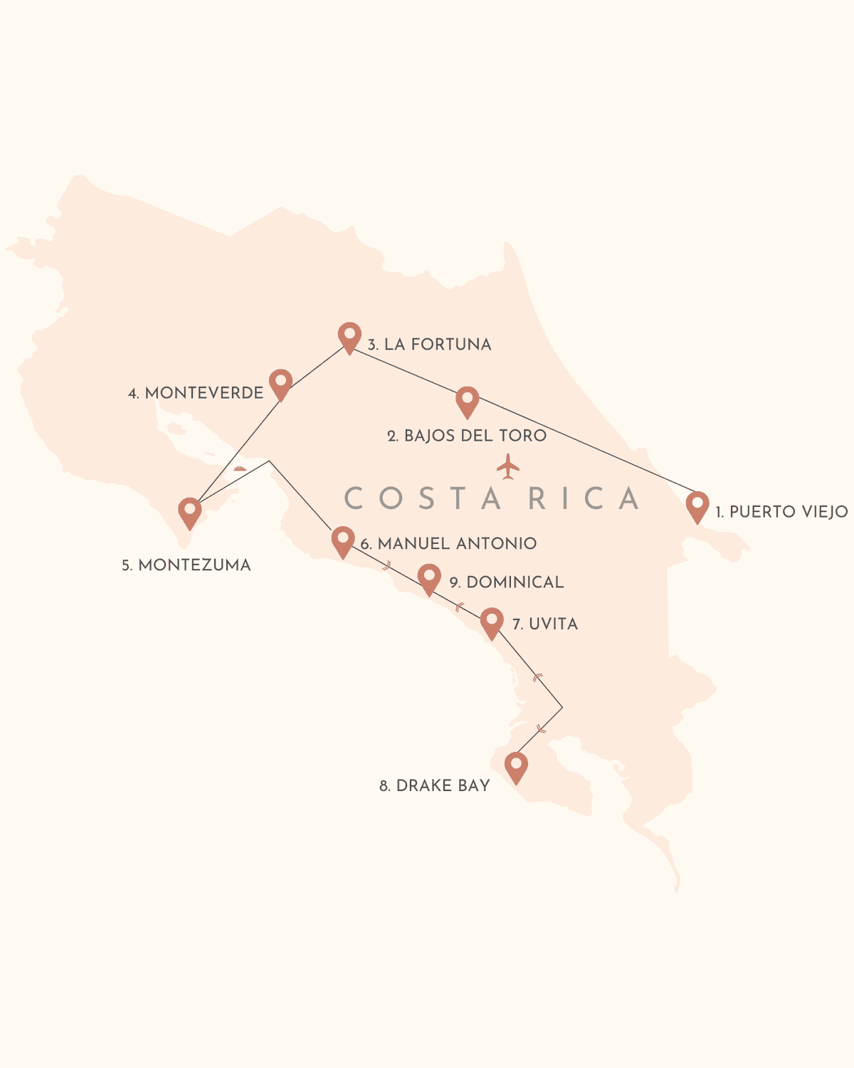 Costa Rica Rutas The Ultimate Costa Rica Road Trip Guide & Itinerary