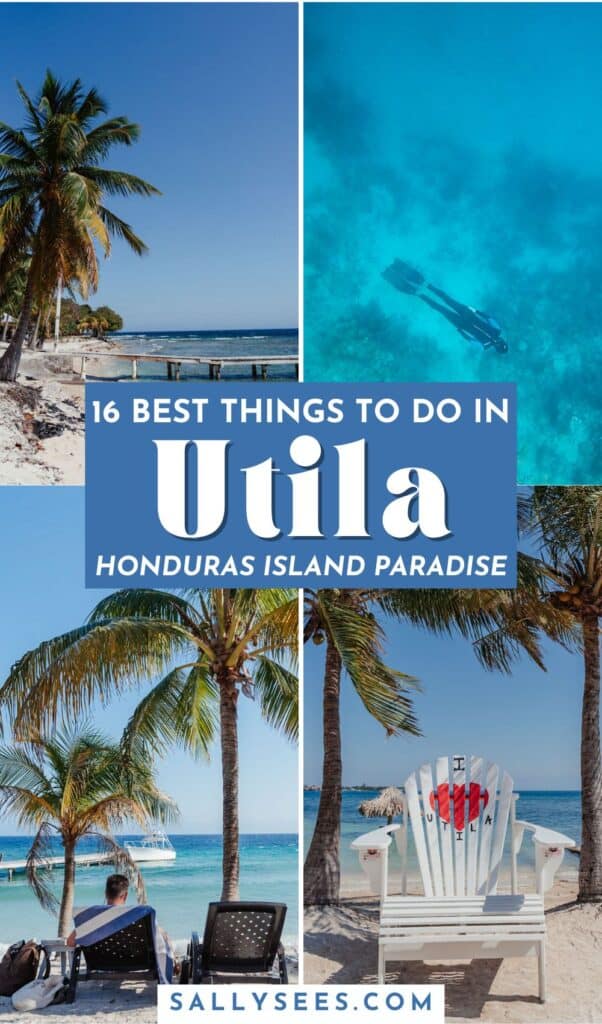 16 Best Things to Do in Utila, Honduras (Diving & More) 52 Best Things to do in Utila Honduras Pinterest Pin