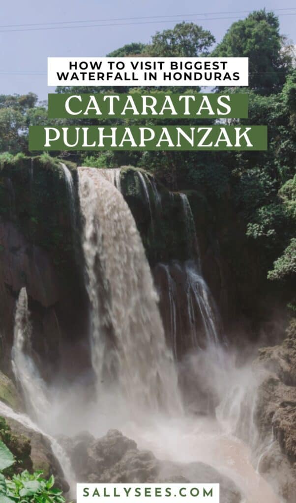 How to Visit Cataratas Pulhapanzak, Honduras 13 Cataratas Pulhapanzak Honduras Visitor's Guide Pinterest Pin