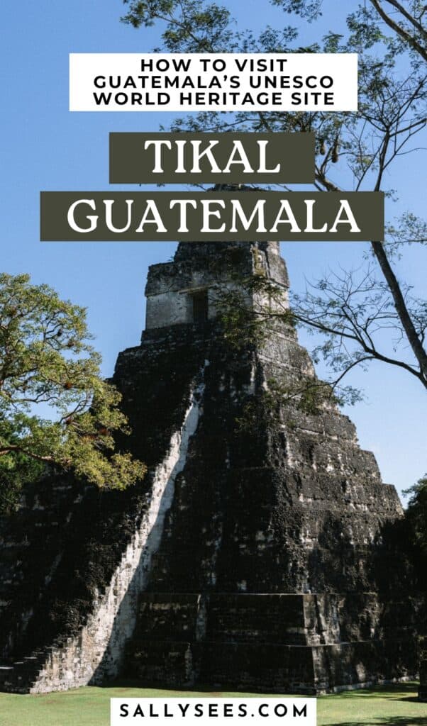 Visiting Tikal in Guatemala: Tickets, Times, Tours & Temples 37 Complete Tikal Guatemala Visitor Guide Pinterest Pin