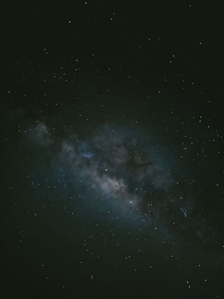 Hiking Telica Volcano in Nicaragua: A Magical Sunrise 2 A stunning night sky over Telica Volcano, showcasing the Milky Way and countless stars in the dark expanse.