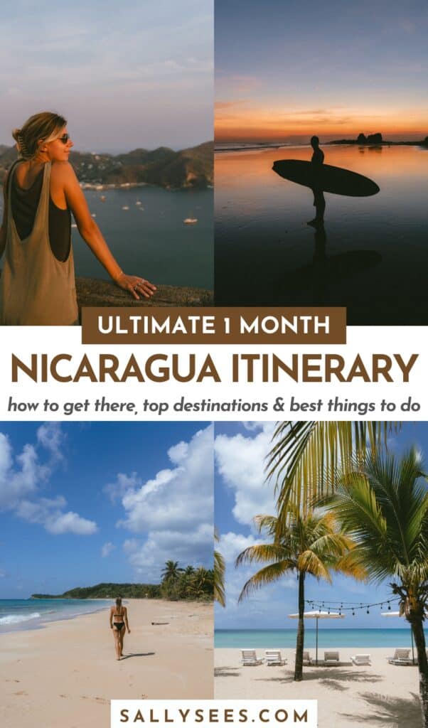 1 Month Nicaragua Itinerary: Experience the Best of Nica 39 Complete 1 Month Nicaragua Itinerary Pinterest Pin