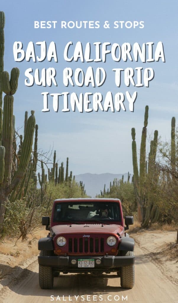 The Quintessential Baja California Sur Road Trip Itinerary 68 Ultimate Baja California Sur Road Trip Itinerary Pinterest Pin